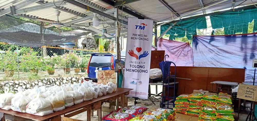 TM supports affected small businesses and communities through “Inisiatif Tolong Menolong”