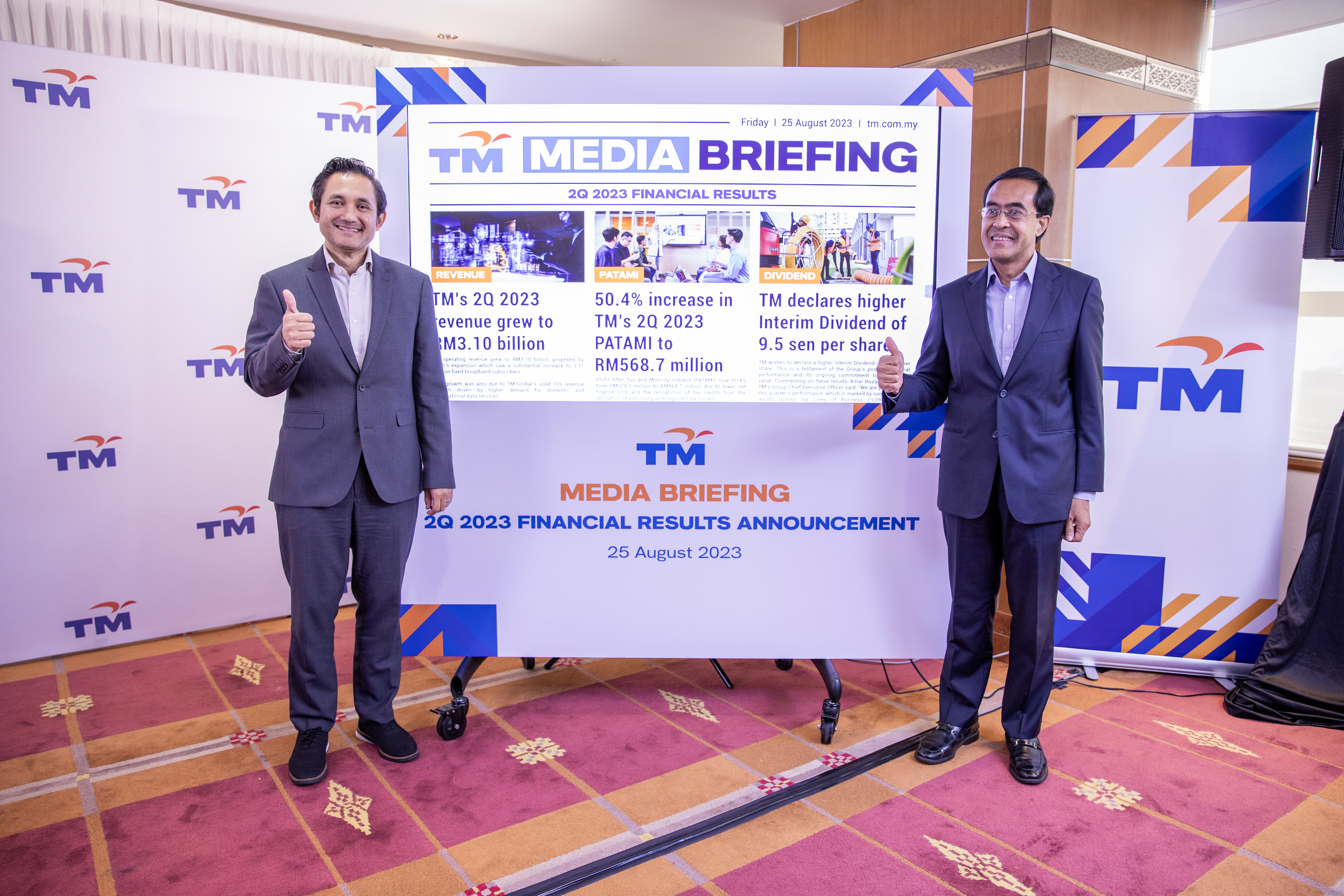 TM Records Stronger 2Q 2023 Financial Performance; Sustaining the Group’s Growth Momentum