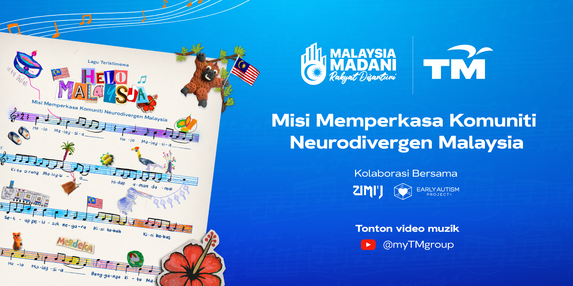 TM Celebrates Hari Kebangsaan and Hari Malaysia 2025 with ‘Helo Malaysia’, A Mission to Empower the Neurodivergent Community in Malaysia