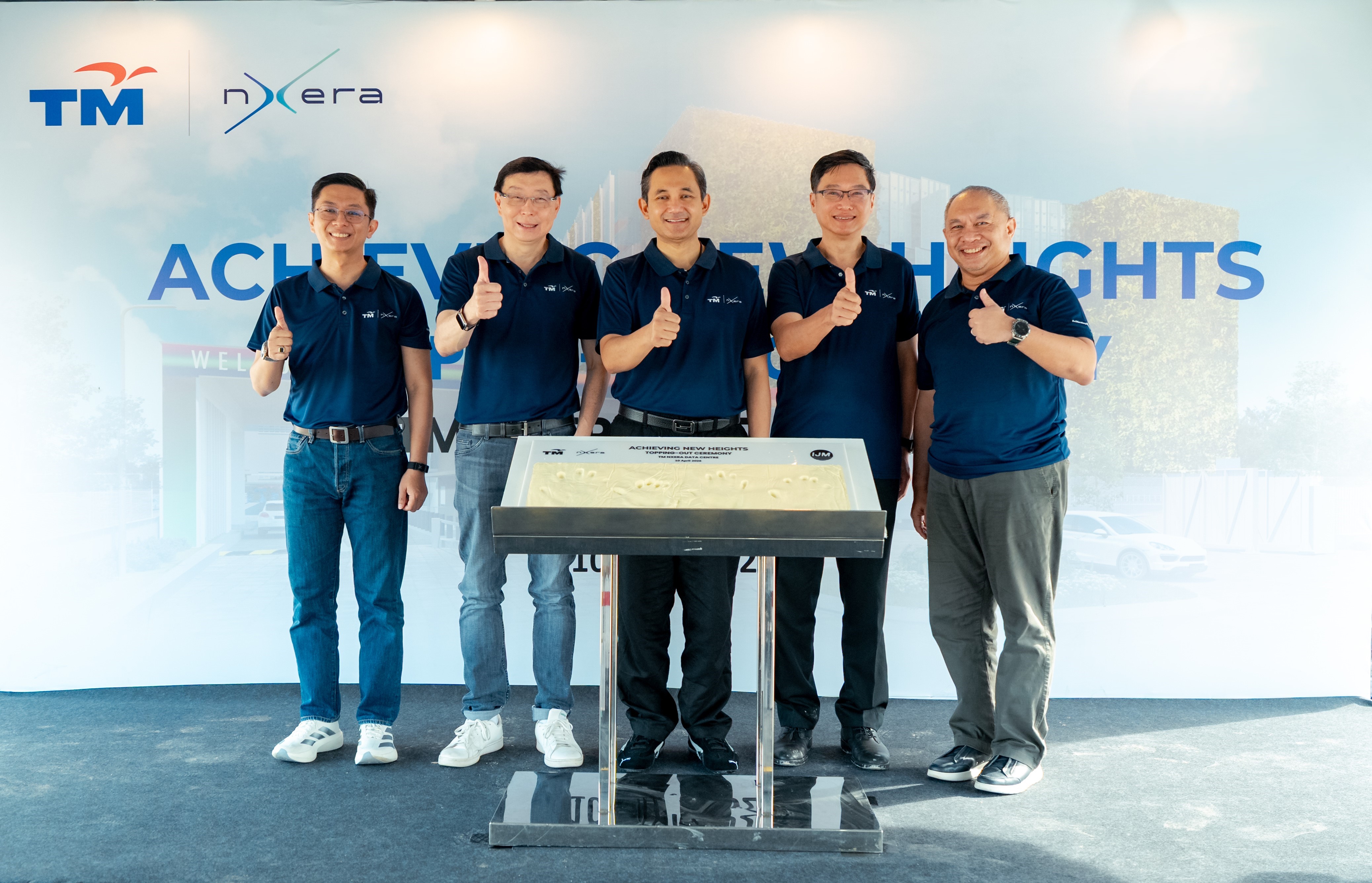 TM NXERA ACHIEVES NEW HEIGHTS WITH TOPPING-OUT CEREMONY FOR AI-READY DATA CENTRE IN JOHOR